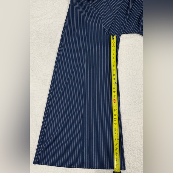 FREE PEOPLE  Navy Black and white stripes Womens Jumpsuit Size S - Picture 5 of 14